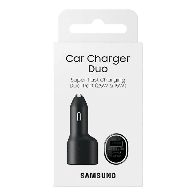 Samsung Cargador De Auto Duo 25w 15w Para S23 Plus Ultra