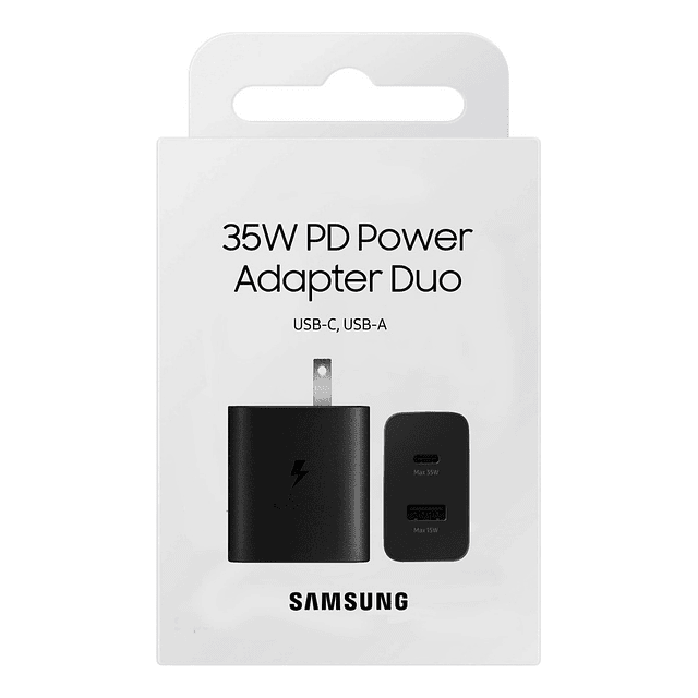 Samsung Cargador De Pared Duo 35watts Para Galaxy S24 Ultra