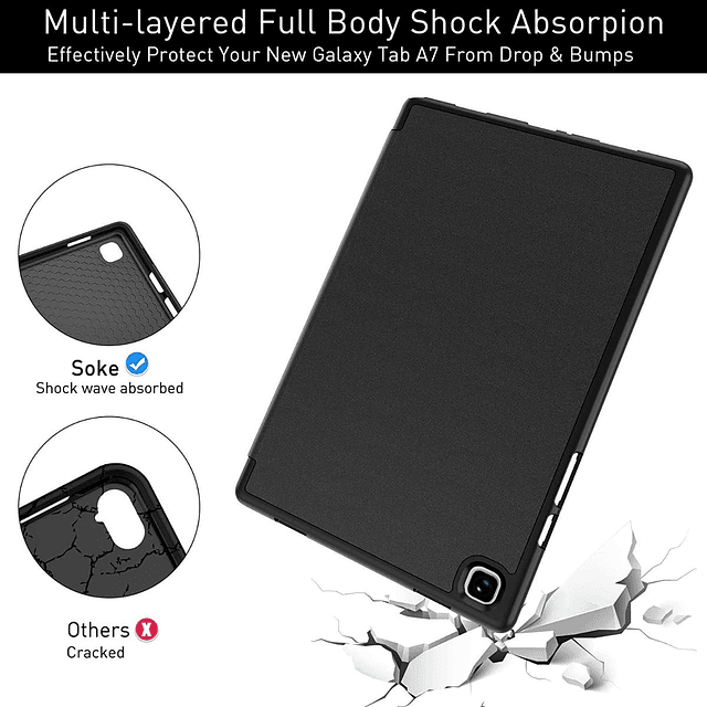 Case Funda Soke Para Galaxy Tab A7 10.4 T500 T505 Protector