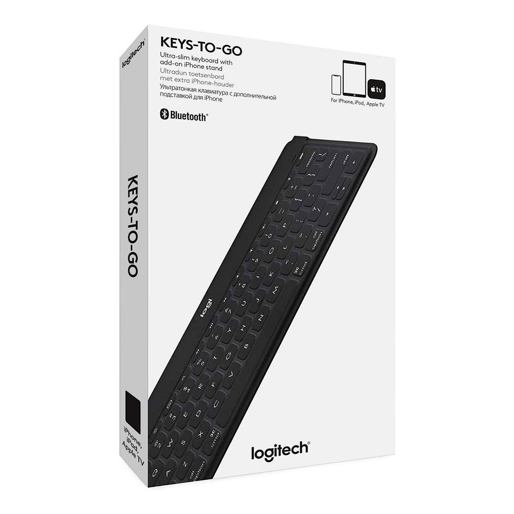 Teclado Logitech Keys To Go Para iPhone X/ Xr/ Xs/ Max 1