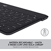 Teclado Logitech Keys To Go Para iPhone X/ Xr/ Xs/ Max