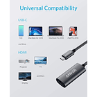 Adaptador Anker Hdmi Usb C Para iPad Pro 11 M2 2022 4gen 3