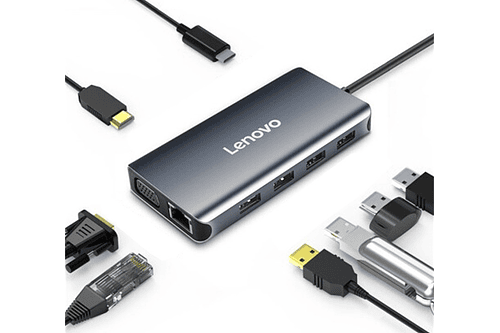 Hub Usb Tipo C 8n1 Usb 3 Ethernet Hdmi Para iPad Pro 11 2018