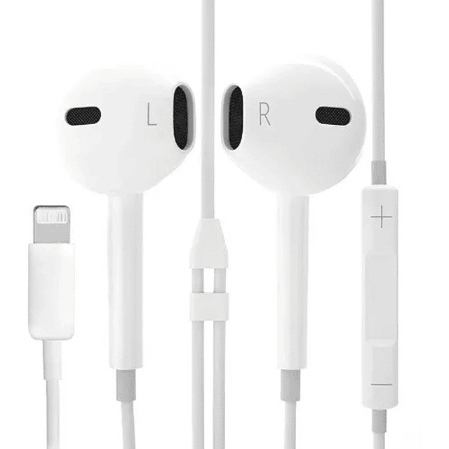 Audífonos Apple Earpods Con Conector Lightning Blanco