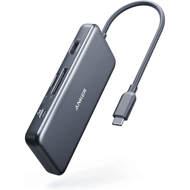 Anker Hub Usb C 7en1 Hdmi Para Galaxy Note 10 S20 Plus Ultra