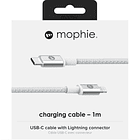 Cable Mophie Lightning Usb C Para iPhone 14 Pro Max Plus *1m 1