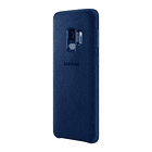 Samsung Alcantara Cover Para Galaxy S9 Normal Azul 3