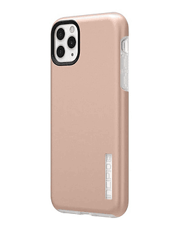 Case Mil-std Incipio Dualpro Para iPhone 11 Pro Max Rosa Oro