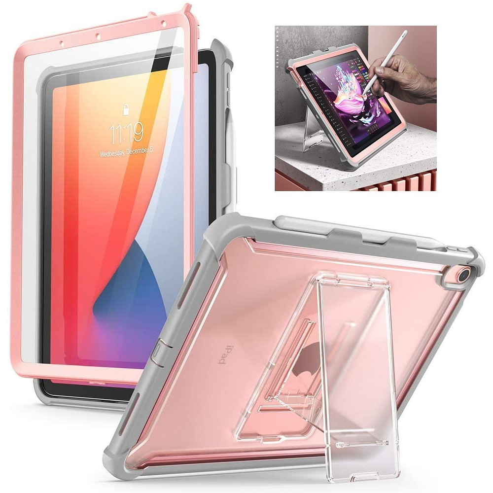 Case I-blason Ares Para iPad Air 4 (2020) / iPad Air 5 (2022) A2324 A2325 A2588 A2589 A2316 A2072 Color Frosted Gris 1