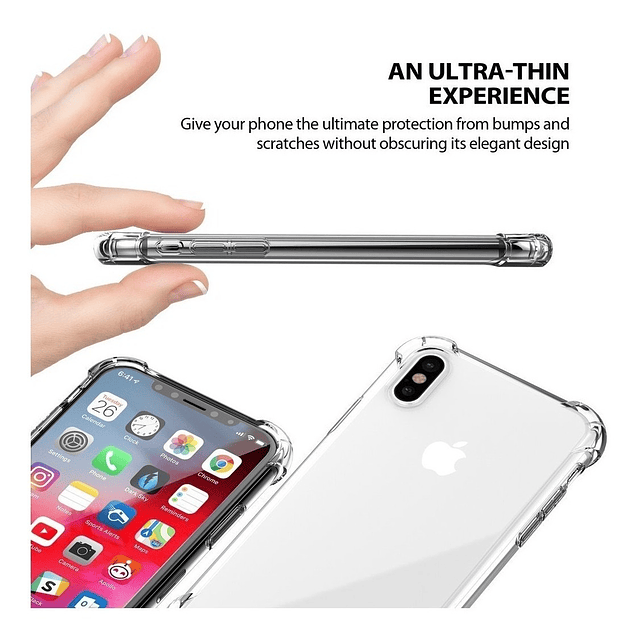 Case Iluv Gelato Clear  Para iPhone XS Max 6.5 Protector