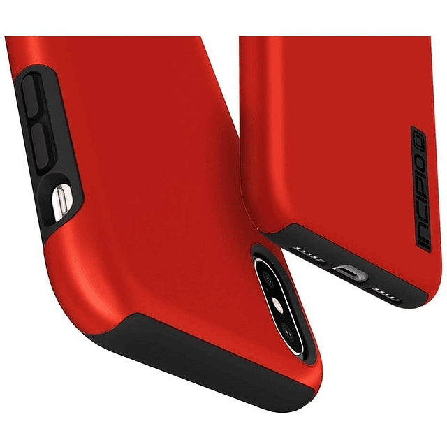 Case Antishock Incipio Dualpro Para iPhone X / Xs 5.8 Rojo