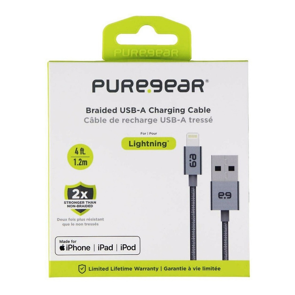 Cable Puregear Lightning A Usb Para iPhone SE 2022 *1m 1