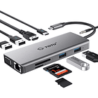 Hub Totu Usb C 11en1 Hdmi Para Galaxy Note 10 S20 Plus Ultra 1