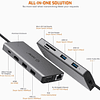 Hub Totu Usb C 11en1 Hdmi Para Galaxy Note 10 S20 Plus Ultra