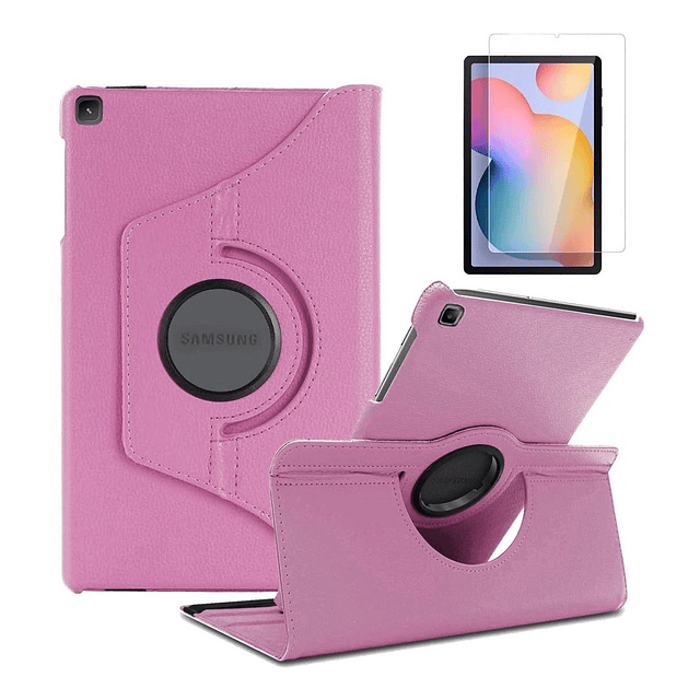 Funda Case Para Galaxy Tab S6 Lite P610 P615 (2020) / P613 P619 (2022) / P620 P625 (2024) Con Mica Glass