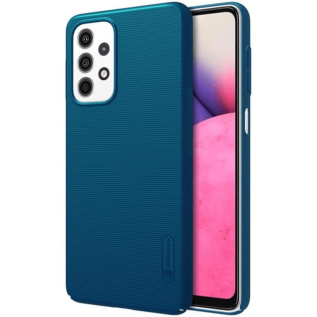 Case Delgado Mate Para Galaxy A33 5g De Policarbonato Azul