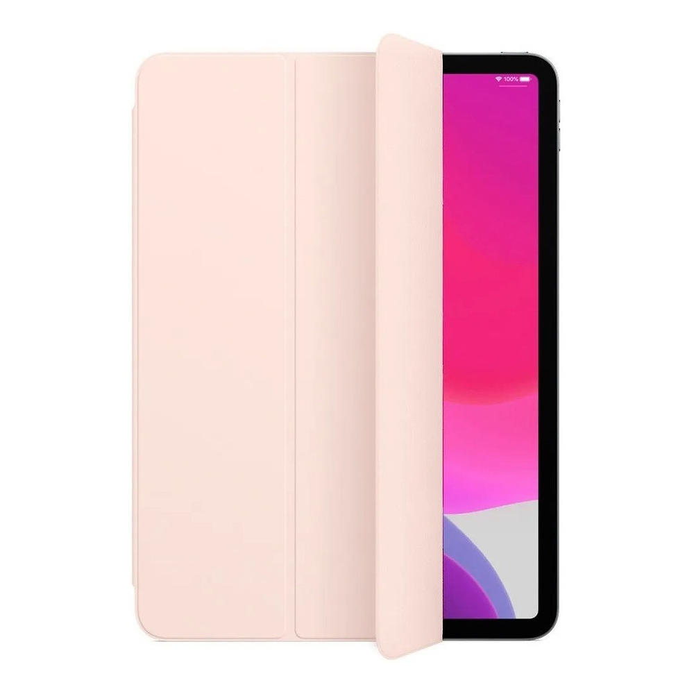 Smart Folio Case Para iPad Pro 11 2022 A2759 A2435 M2 4Gen Pink 2