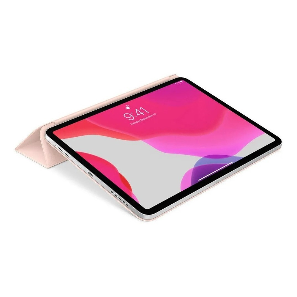 Smart Folio Case Para iPad Pro 11 2022 A2759 A2435 M2 4Gen Pink 6