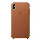 Funda Apple Leather Case Para iPhone XS Max 6.5 Brown 1