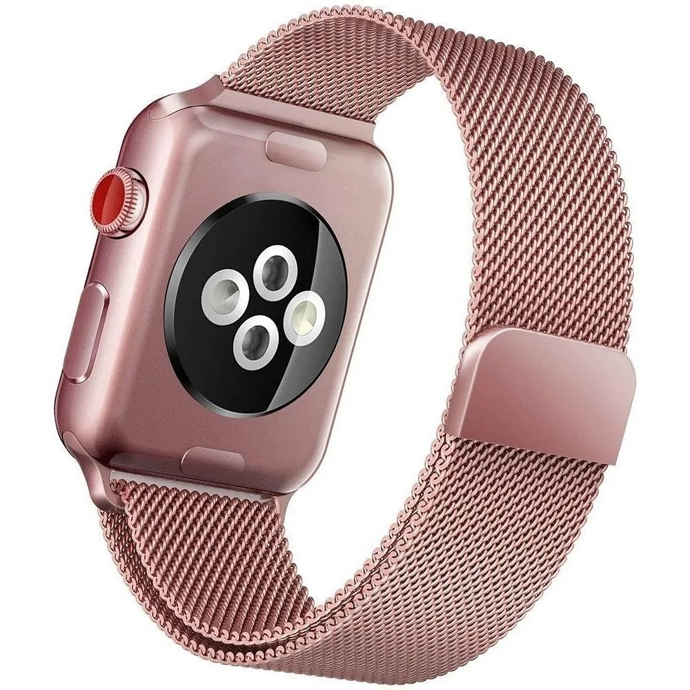 Correa Acero X-doria Compatible Con Apple Watch 38mm Rosa 1