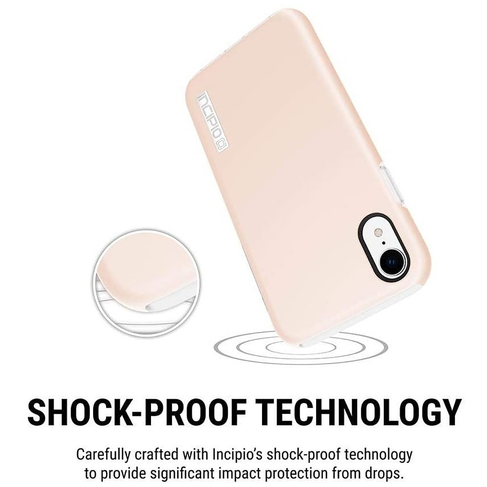 Case Incipio Dualpro Para iPhone XR 6.1 Rose Blush 6