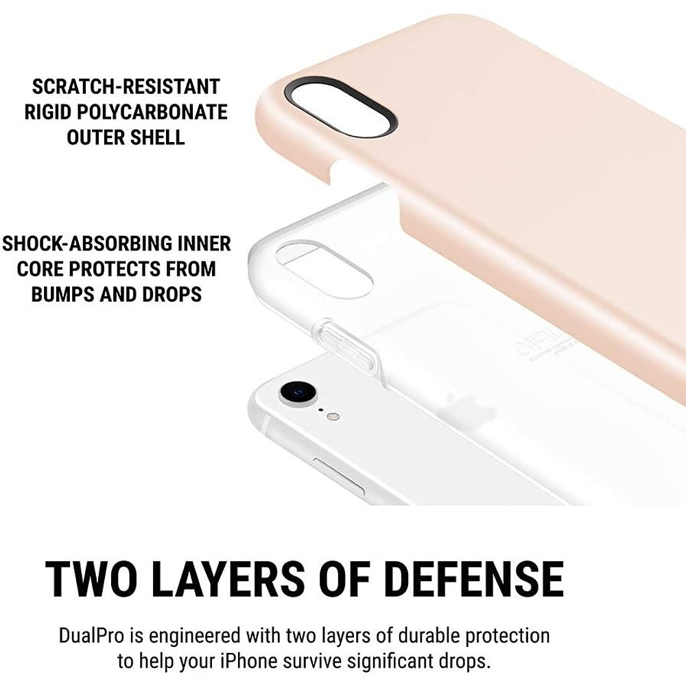 Case Incipio Dualpro Para iPhone XR 6.1 Rose Blush 8