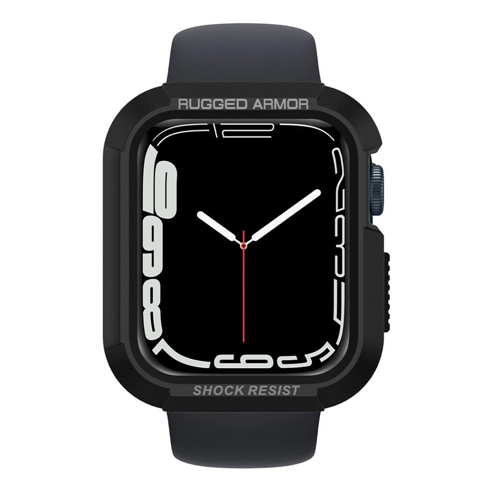 Case Spigen Rugged Armor Compatible Con Apple Watch 41mm Neg 6