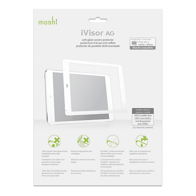 Mica Mate Moshi Ivisor Para iPad Air 1 2013 A1474 A1475