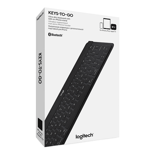 Teclado Logitech Keys To Go Para iPad Air 5 2022 A2588 A2589