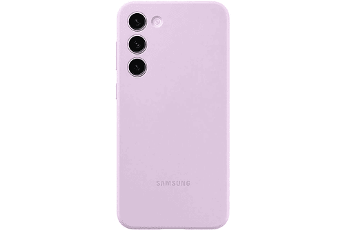 Case Samsung Silicone Cover Case Para Galaxy S23 Plus Lila