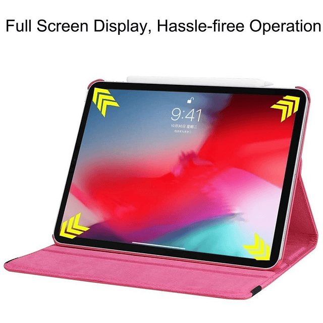 Case Funda Para iPad Pro 11 2018 A1980 A1934 Fucsia