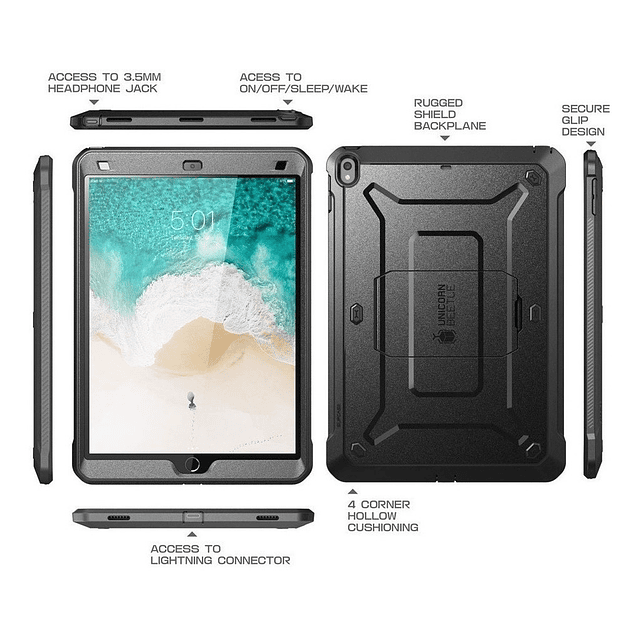 Case Supcase 360° Para iPad Pro 10.5 / Para iPad Air 3 2019