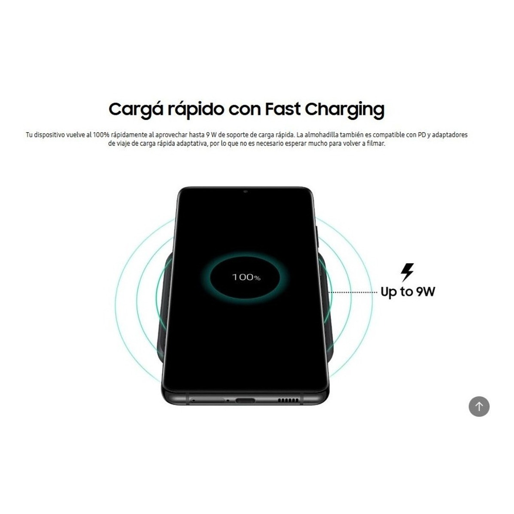 Samsung Cargador Inalámbrico Para Galaxy Note 20 S20 Ultra 2