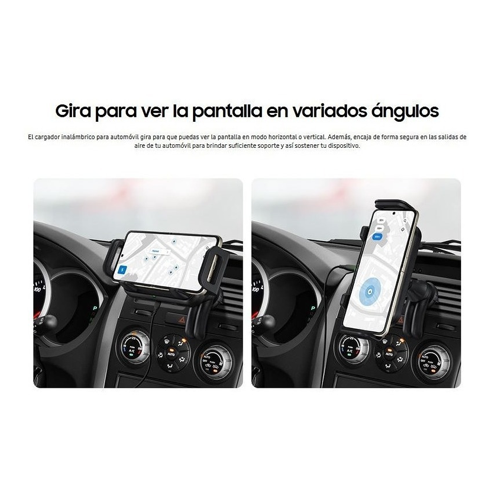 Cargador De Auto Inalámbrico Samsung Wireless Car Charger Para Galaxy S23 Plus Ultra 8