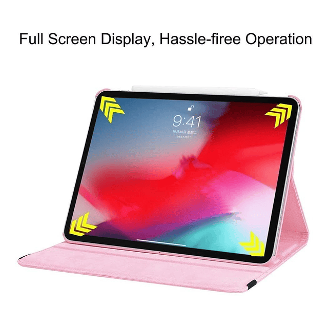 Funda Case Para iPad Pro 11 2018 A1980 A1934 Protector Fucsi