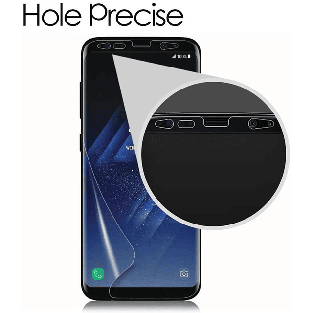 Mica Gel Protector Pantalla Dalinch X3 Para Galaxy S8 Normal