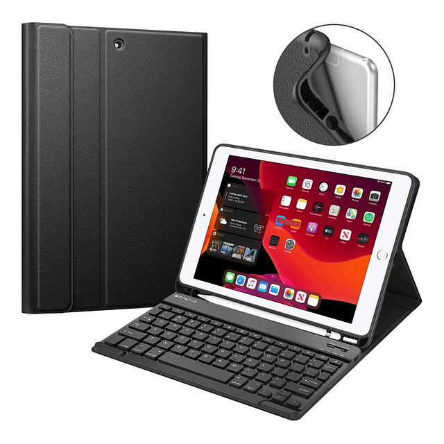 Case C/ Teclado Fintie Para iPad 10.2 9gen A2602 A2603 A2604