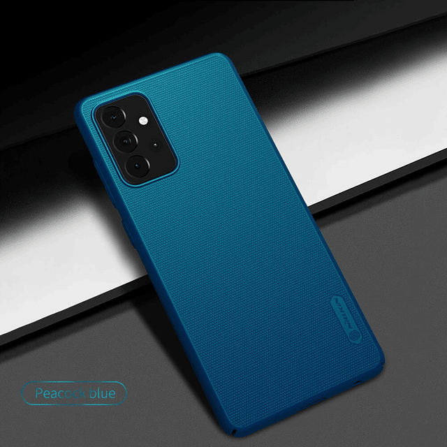 Case Delgado Mate  Para Galaxy A72 De Policarbonato Azul