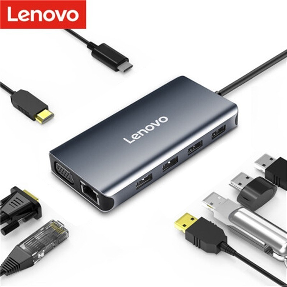 Adaptador Hub 8en1 Lenovo Usb C Para Galaxy Tab S7 11 T870 2