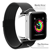 Correa Acero X-doria Compatible Con Apple Watch 40mm Negro