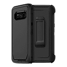 Case Antishock 360° Para Galaxy S8 Normal Funda C/ Gancho 1