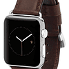 Correa Cuero Case Mate Compatible Con Apple Watch 45mm Serie 7 8 9 Café