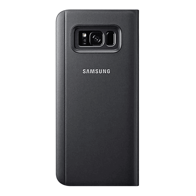 Case Samsung S-view Flip Cover Para Galaxy S8 Plus Negro