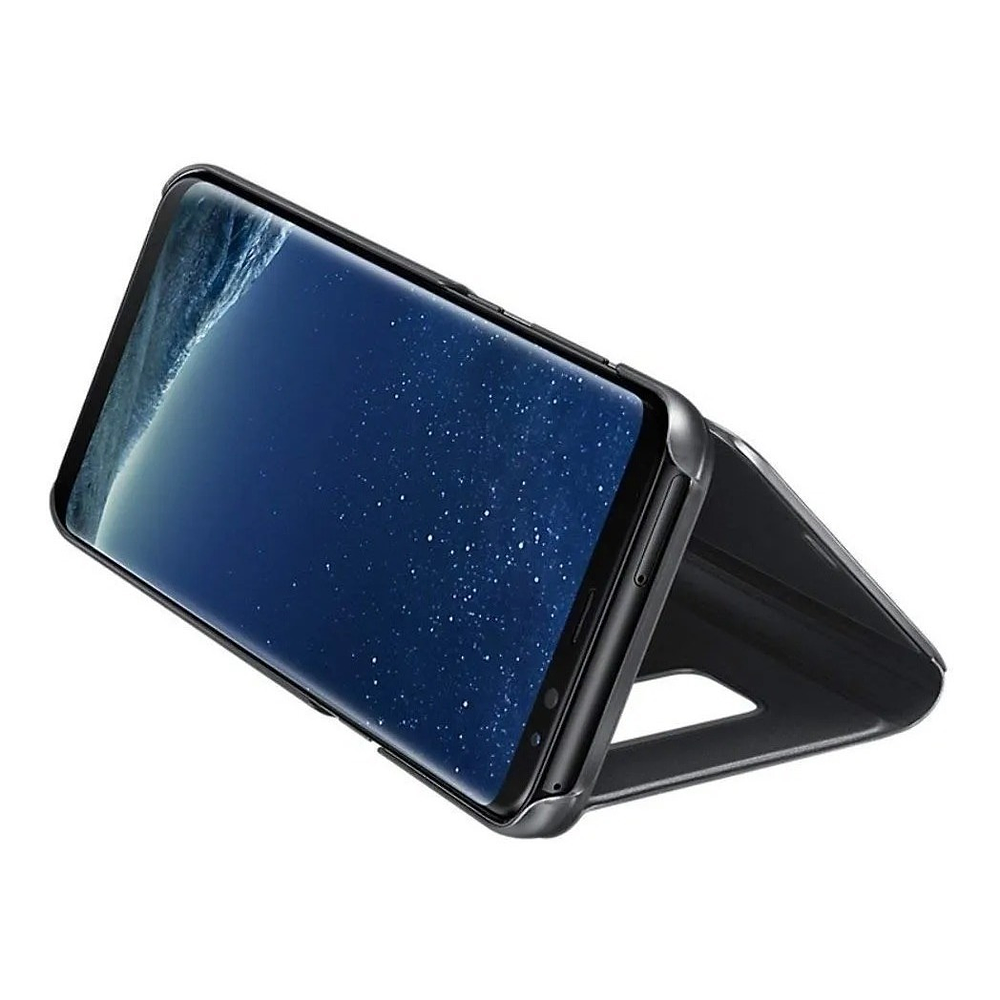 Case Samsung S-view Flip Cover Para Galaxy S8 Plus Negro 5