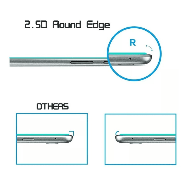 Mica De Vidrio Templado Para Galaxy Tab A 8.0 T350 P350