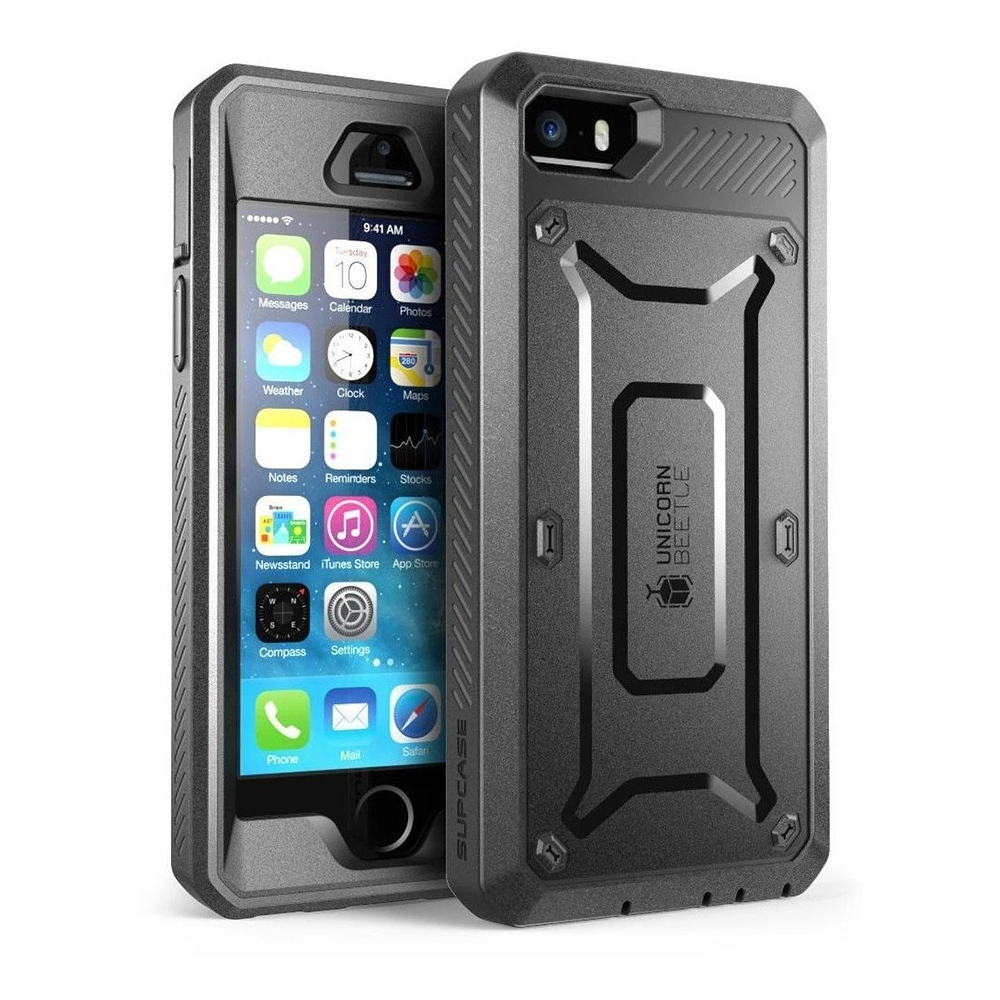 Case Supcase Para iPhone 5 5s Se 2016 Funda 360° Con Gancho 1