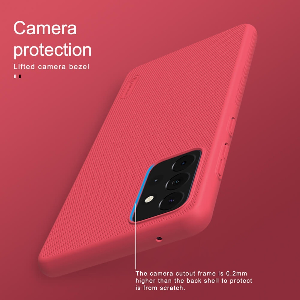 Case Delgado Mate  Para Galaxy A72 De Policarbonato Rojo 6