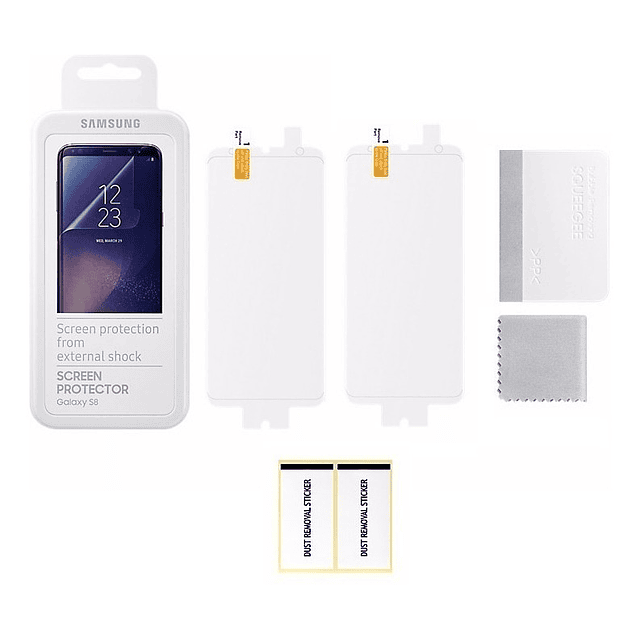 Samsung Protector De Pantalla Para Galaxy S8 Plus 2pack