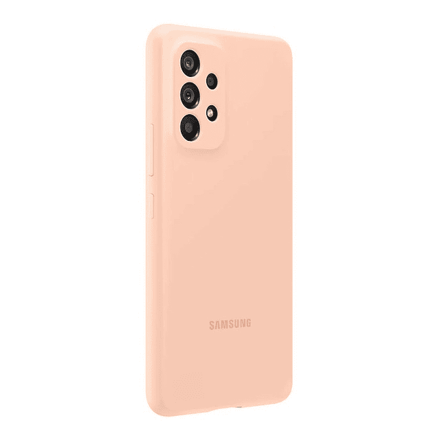 Case Samsung Silicone Cover Para Galaxy A53 5g Pink Sand