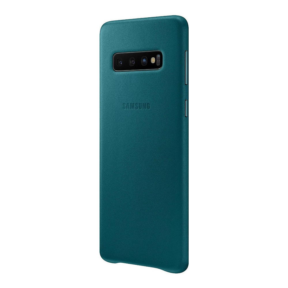 Case Samsung Leather Cover Para Galaxy S10 Normal Verde 2